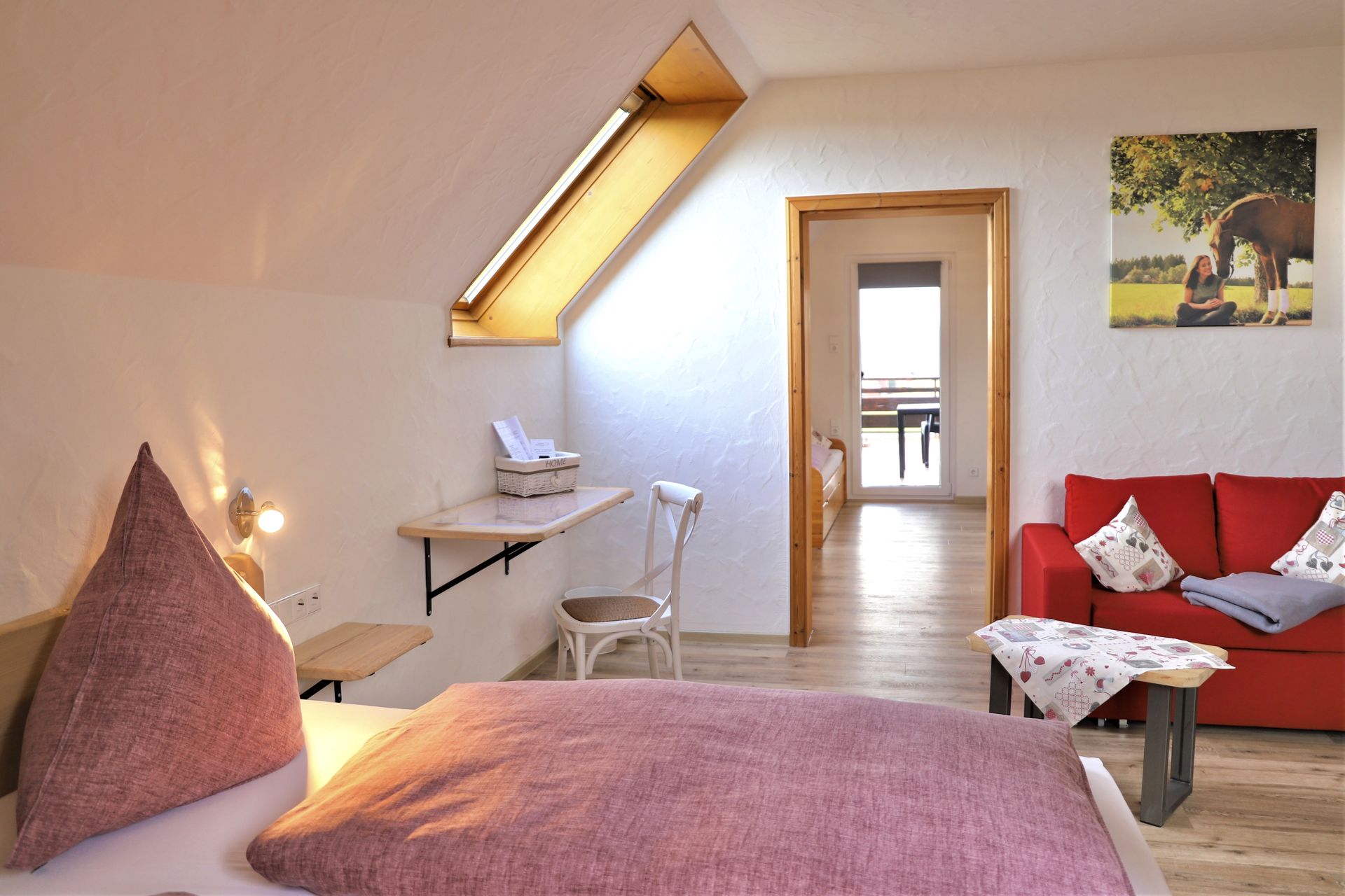 Familienzimmer mit Balkon
