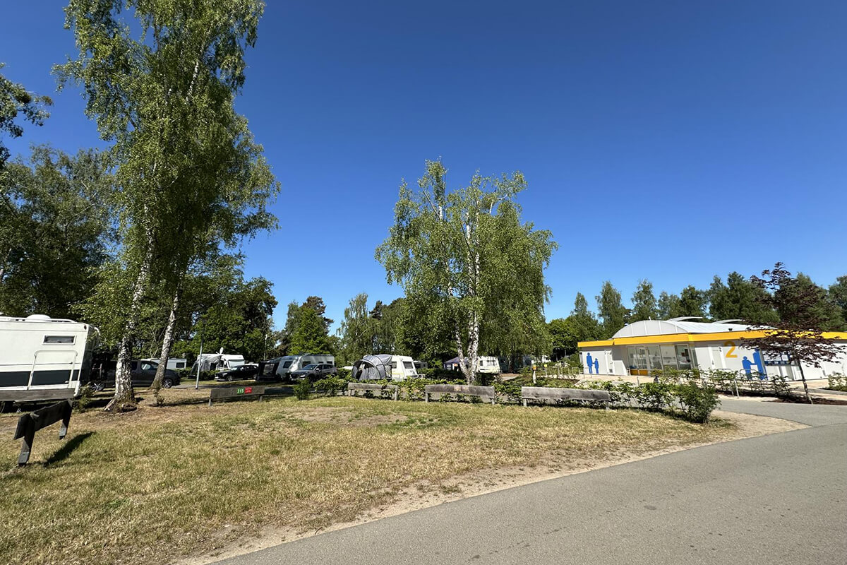Parzellierte Stellplätze