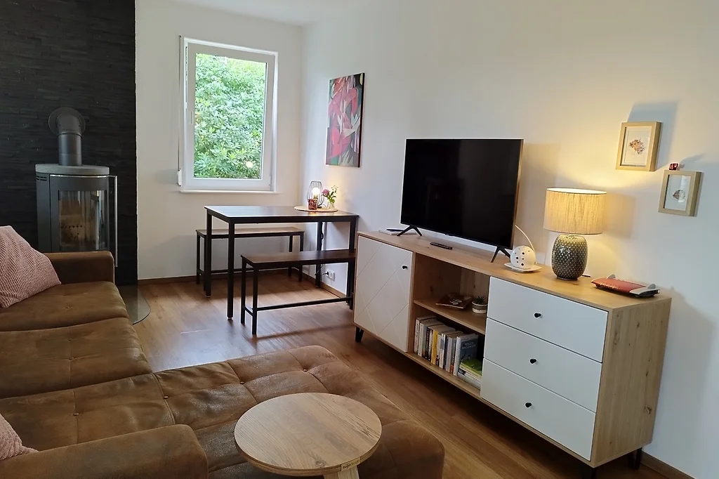 Ferienhaus mit Hund am Schwielochsee