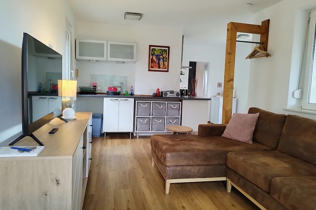 Ferienhaus mit Hund am Schwielochsee