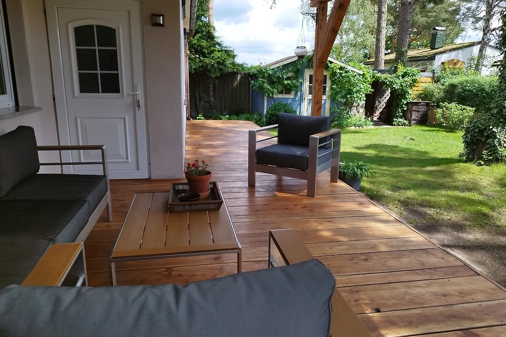 Ferienhaus mit Hund am Schwielochsee