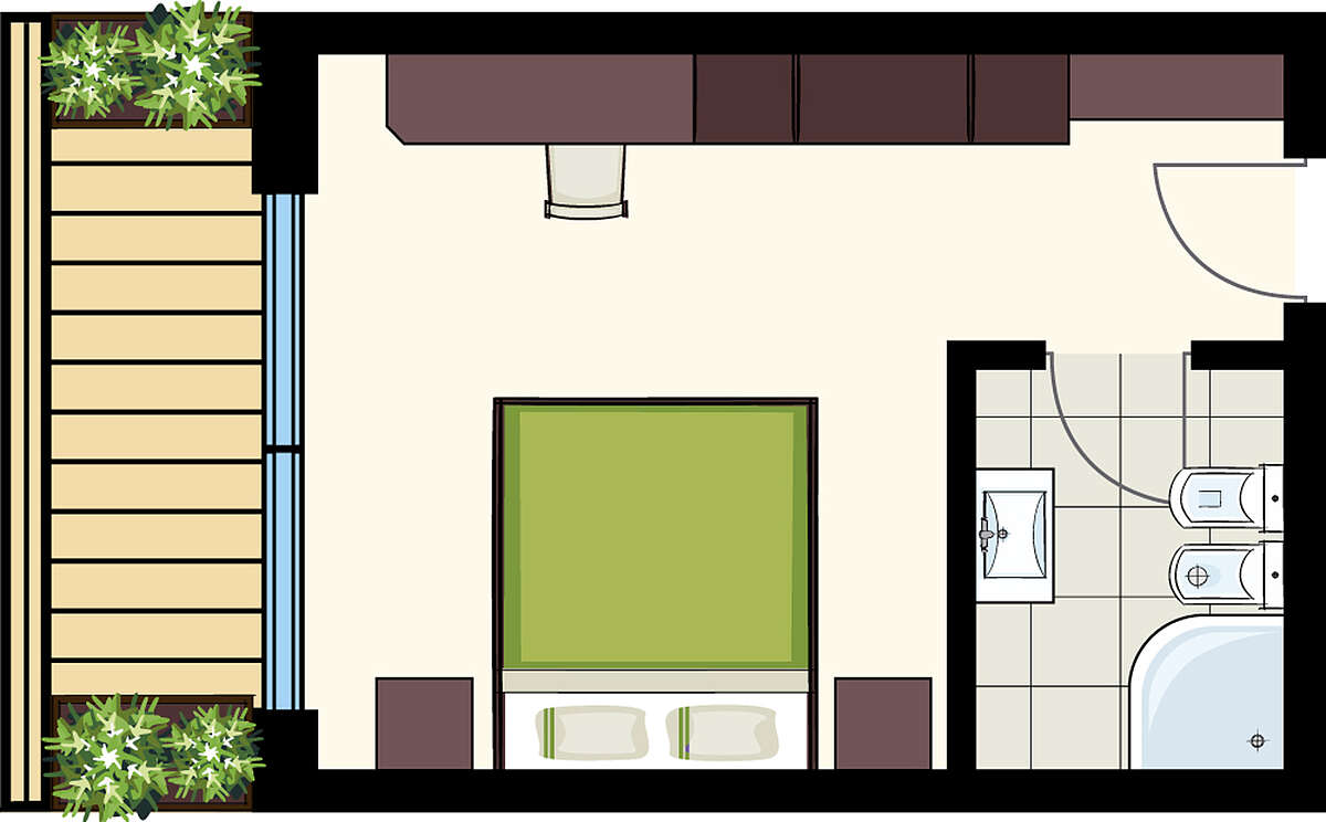 Doppelzimmer - Typ 1