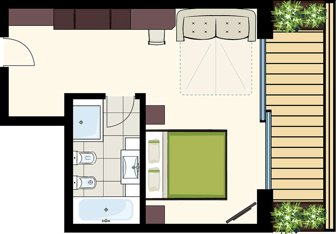 Giebelzimmer