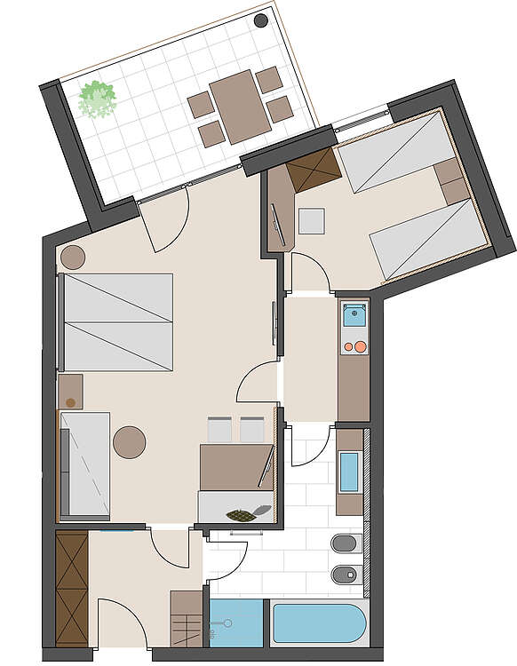Appartement Schlüsselblume
