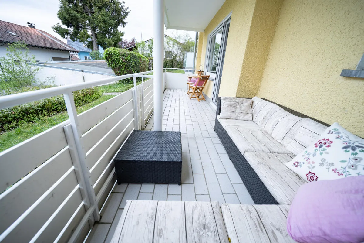 Garten-Wohnung
