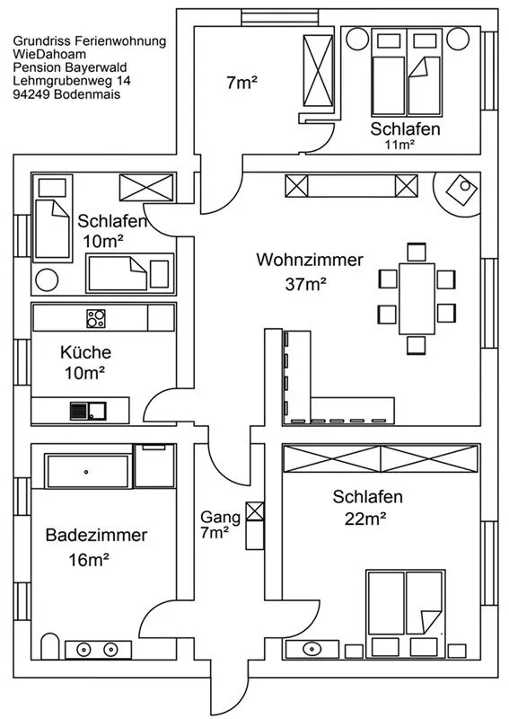 Ferienwohnung "WieDahoam"