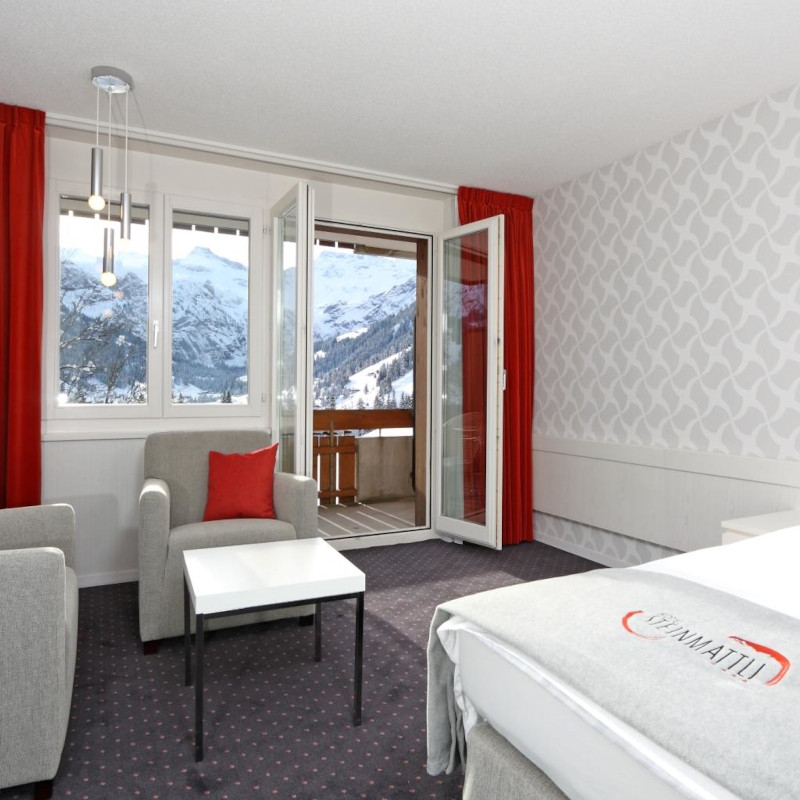 Doppelzimmer Nord Superior mit Balkon